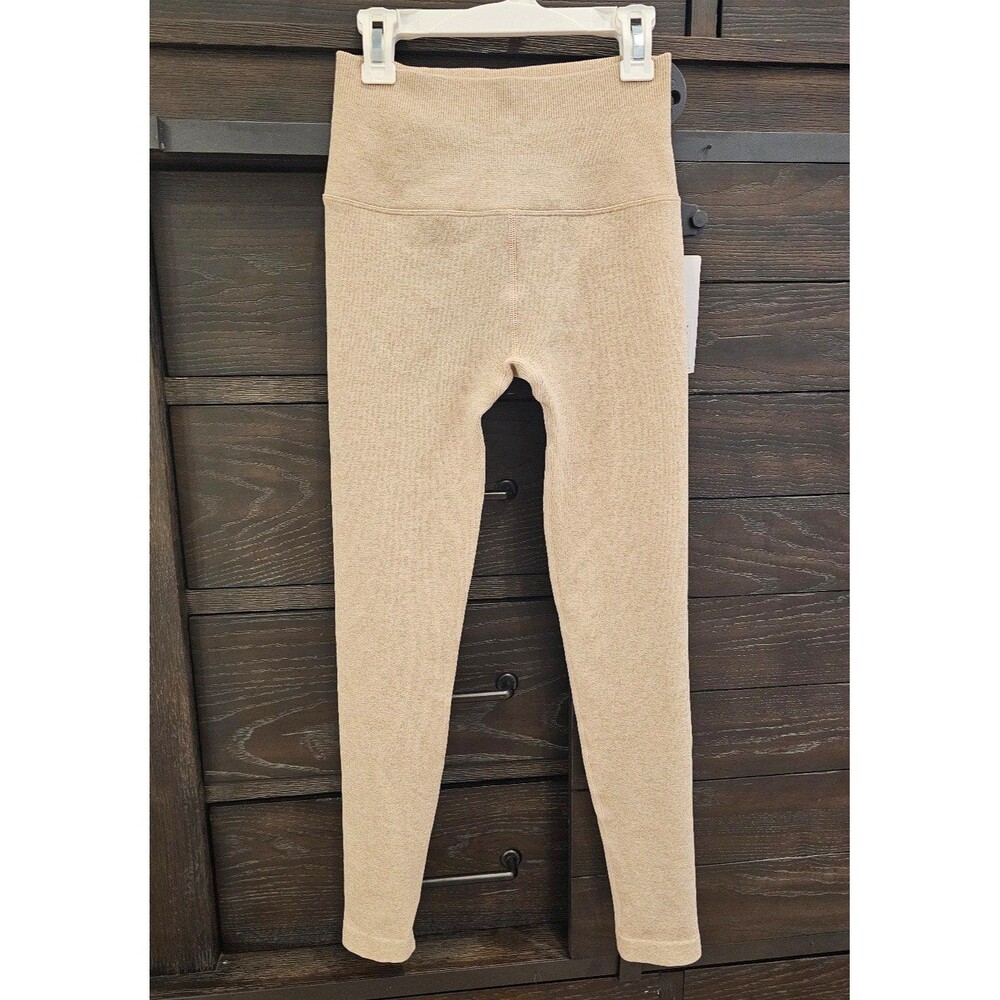 Love Sculpt Heather Seamless Ribbed Leggings XS/S - Picture 4 of 11